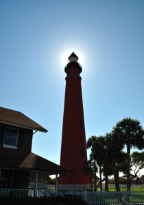 Nicht die Lampe - die Sonne!