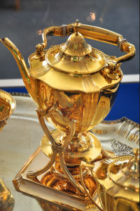 18 ct Gold Tiffany Teekanne