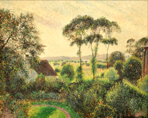 Camille Pissaro, The Presbytery Garden Knokke, 1894